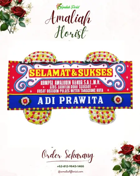 Papan Bunga Ucapan Selamat Sukabares